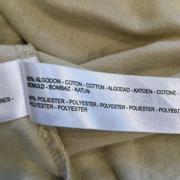 Denim & Flower Ricky Singh Tee Short Sleeve Pullover Crew Neck Palm Trees Medium - Picture 9 of 9